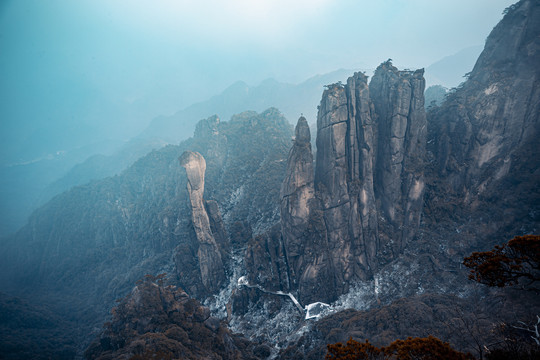 三清山旅游风光