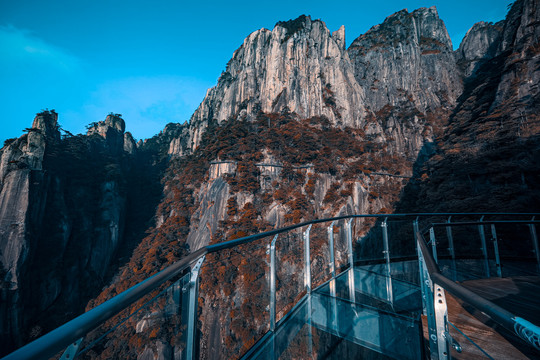 三清山玻璃栈道