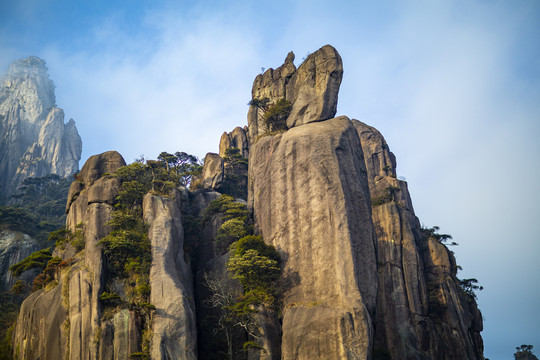 三清山石峰