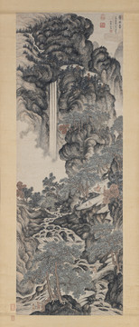 丁云鵬廬山高圖