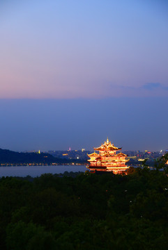 杭州吴山天风