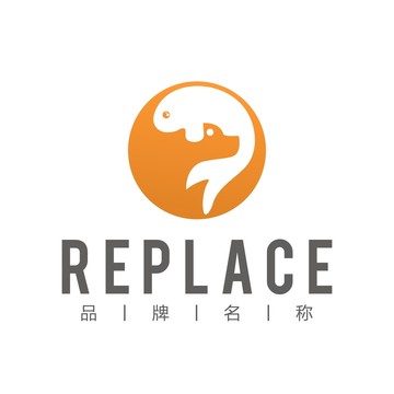 魚與狗的愛戀標(biāo)志