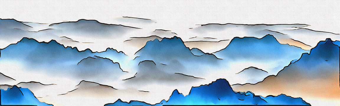 中式山水畫