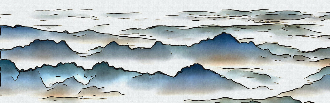 新中式水墨畫