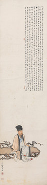 陳少梅東坡居士像