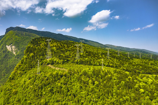 高山电网