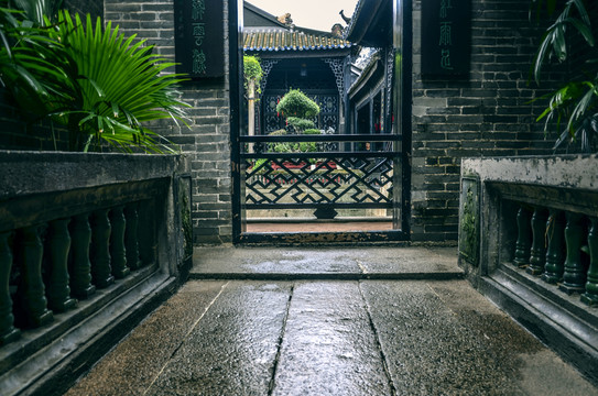 古建筑庭院