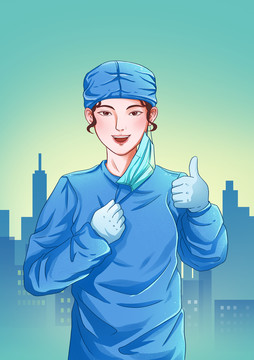 五一勞動節(jié)致敬醫(yī)護人員