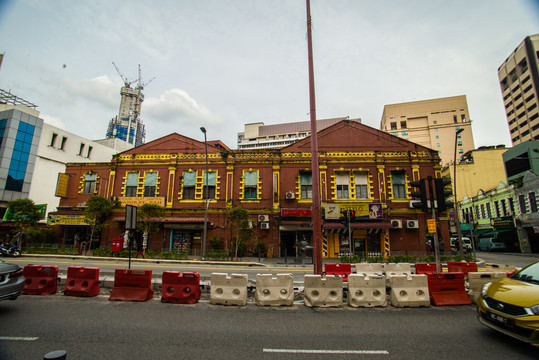 马来西亚南洋风格建筑