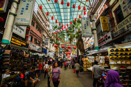 吉隆坡商业区街道