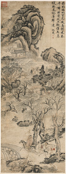 沈周春華晝錦圖