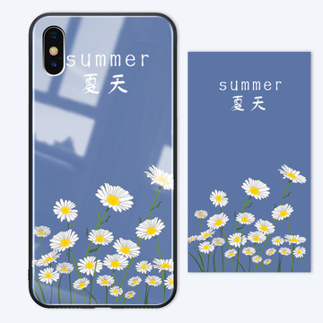 小雛菊夏日風(fēng)格手機(jī)殼清新簡(jiǎn)約