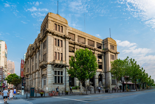 武汉江汉路步行街老建筑