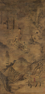 仇英對(duì)弈圖