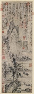 王紱鳳城餞詠圖