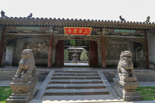 山西大同上华严寺山门