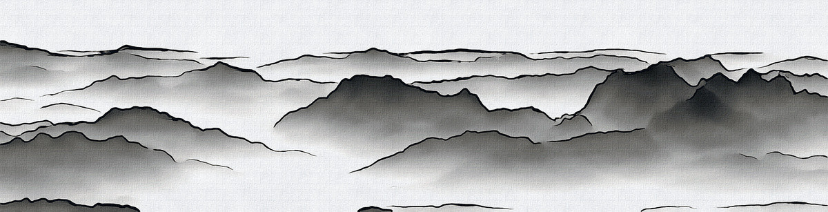 山水抽象畫(huà)