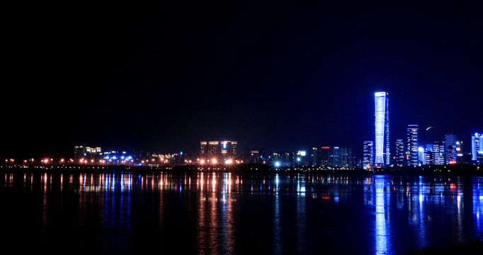 深圳湾夜景