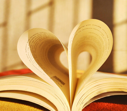 金色的书页爱你的心