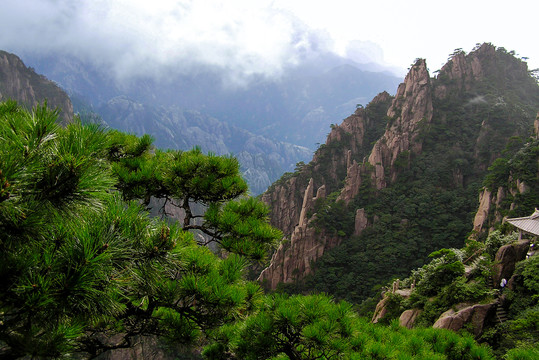 黄山西海风景如画