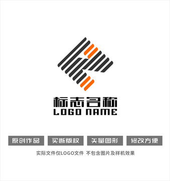 KZ字母ZK標(biāo)志科技logo