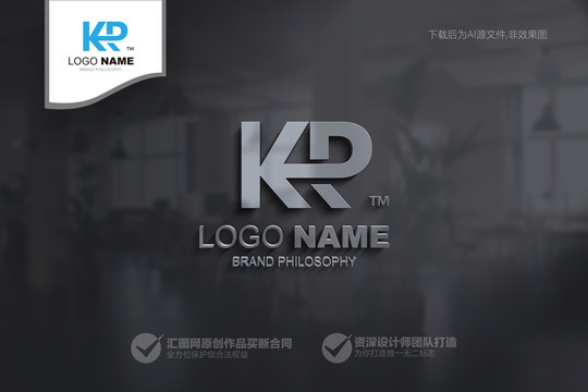 kp字母logoKP标志