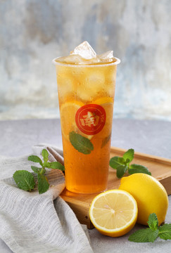 冰冻柠檬红茶
