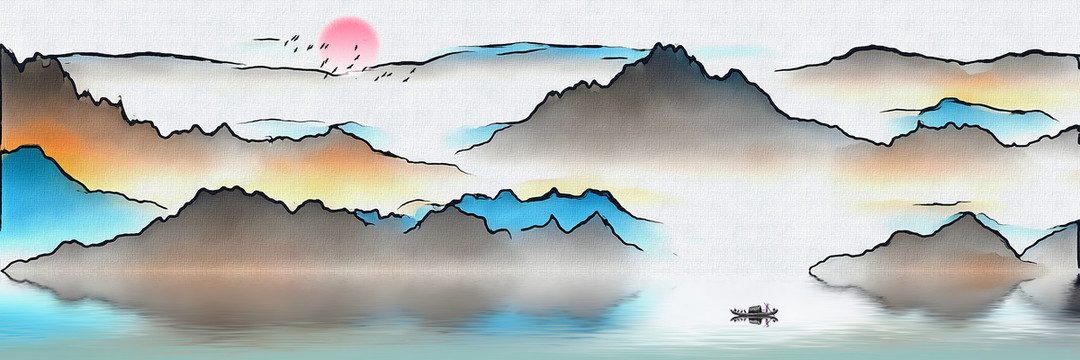 中式山水