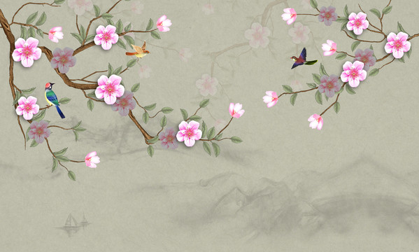 新中式花鳥