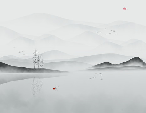 古風(fēng)山水畫(huà)