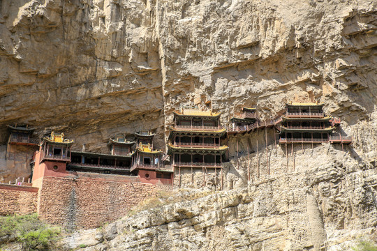 山西大同悬空寺