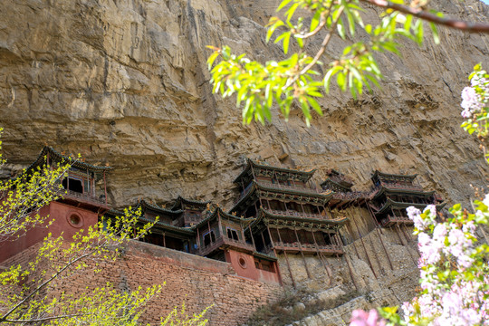 山西大同悬空寺