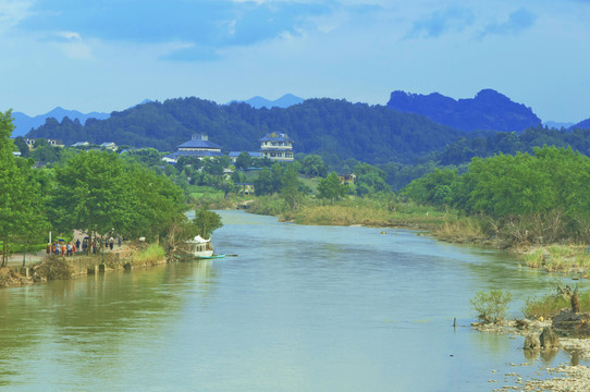 崇阳溪美景