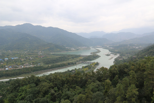 中国四川成都都江堰水利风景区