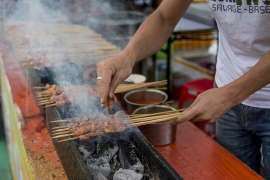 烤羊肉串