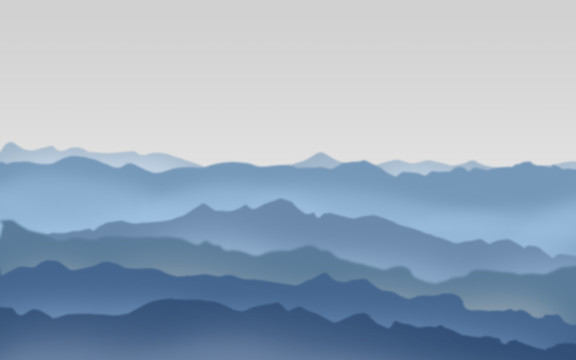 山水抽象畫