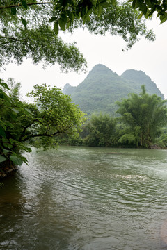 阳朔遇龙河