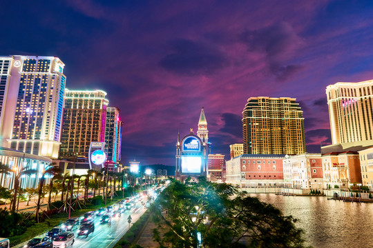 澳门夜景