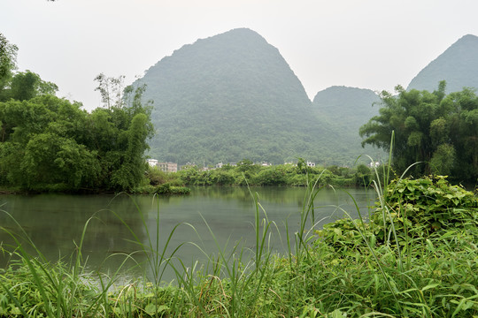 阳朔遇龙河