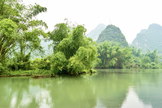 阳朔遇龙河