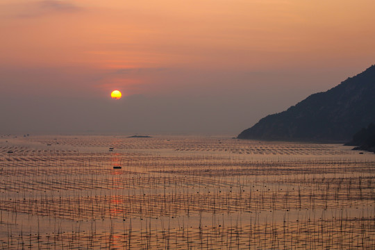 霞浦夕阳