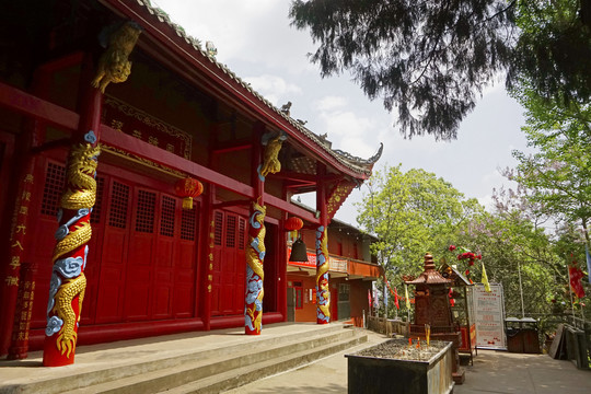 简阳丹景山佛兴寺外景