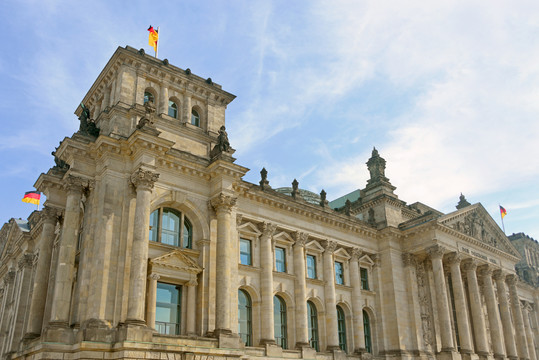 德国柏林历史建筑国会大厦