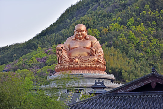 雪窦山露天弥勒大佛