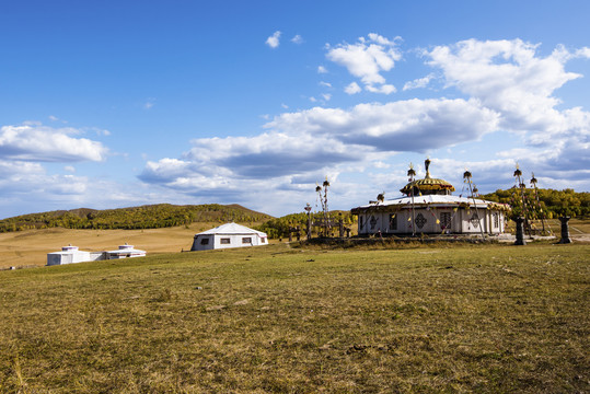 内蒙古蒙古包