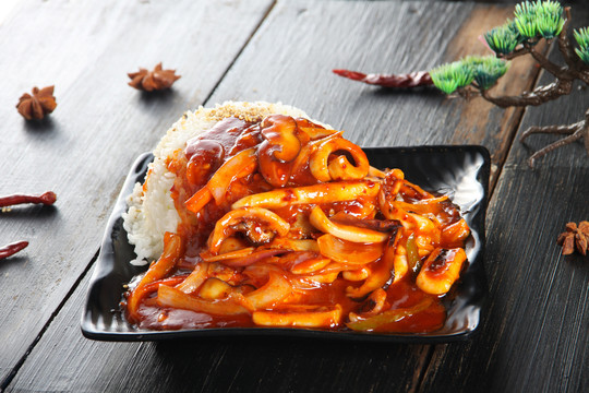 魷魚(yú)蓋飯