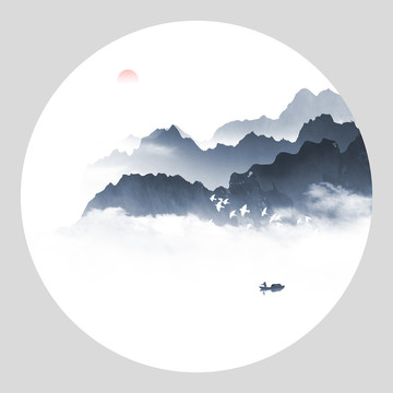 禪意山水