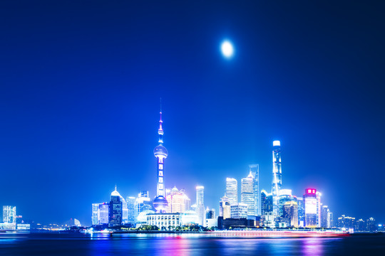 上海东方明珠夜景