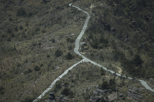 宁德市福安市白云山石板路