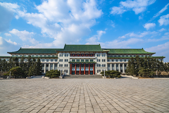 中国长春地质宫建筑景观